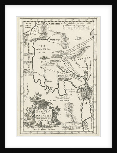 Map of Ceylon by Jordaan Luchtmans
