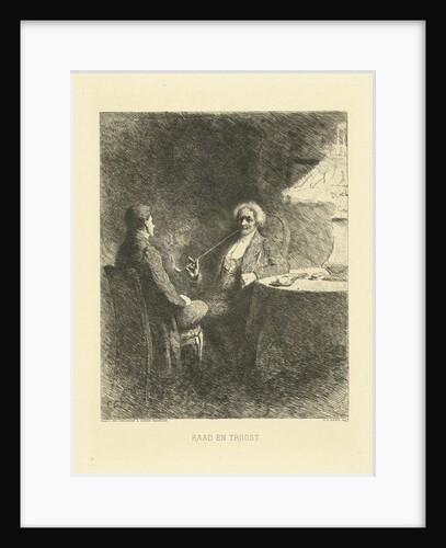 Two men by Carel Lodewijk Dake