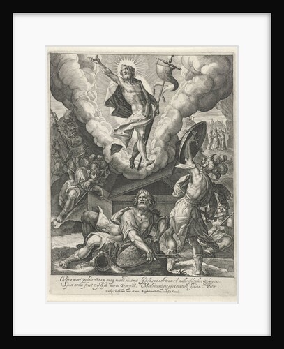 Resurrection of Christ by Crispijn van de Passe I