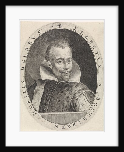 Portrait of Elbert Boetbergen by Crispijn van de Passe I