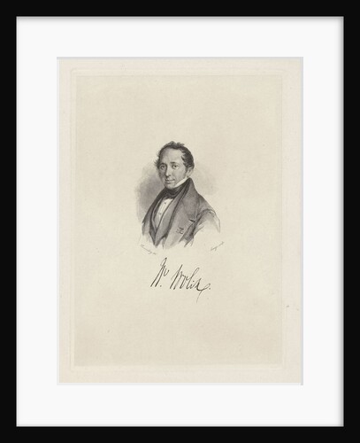 Portrait of Willem Vrolik by Johannes Philippus Lange
