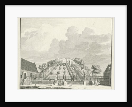 View of the castle of Leiden The Netherlands by Jan Caspar Philips