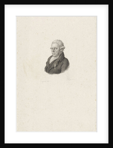 Portrait of Rijnvis Feith by Philippus Velijn