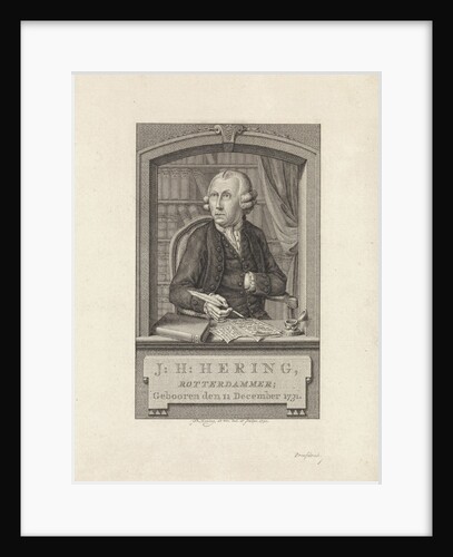 Portrait of Johan Hendrik Hering by Theodoor Koning