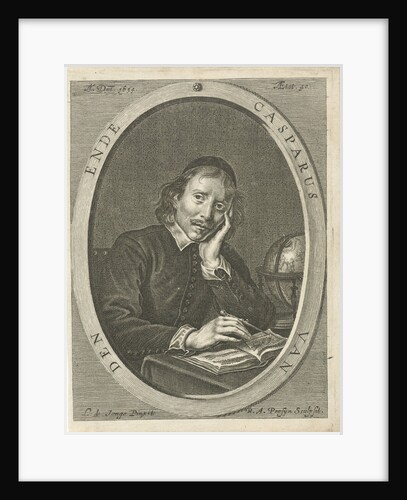 Portrait of Caspar van den Ende by Reinier van Persijn
