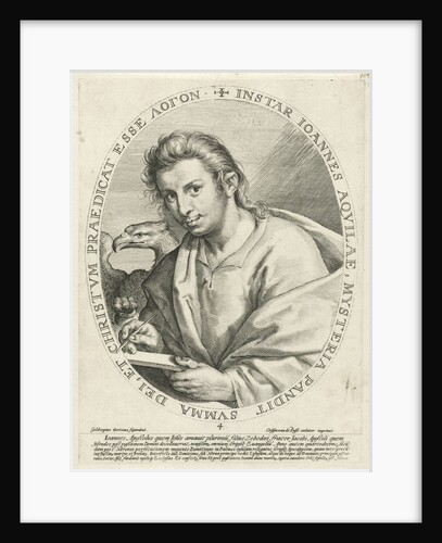 Evangelist John by Crispijn van de Passe I