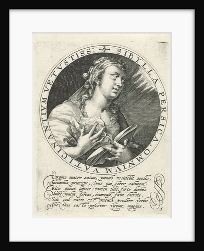 Persian Sibyl by Crispijn van de Passe I