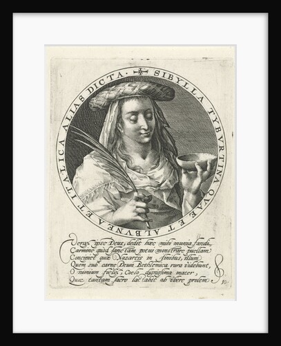 Tiburtine Sibille by Crispijn van de Passe I