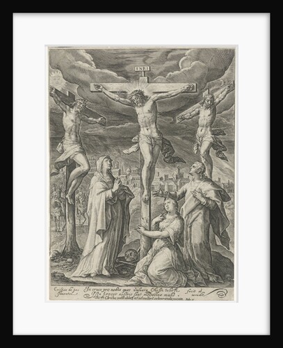 Crucifixion of Christ by Crispijn van de Passe I