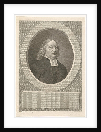Portrait of Ewaldus Kist by J. van Ledden Hulsebosch