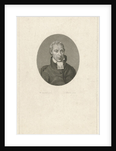 Portrait of John Cristianus Vorstman by Jacob Ernst Marcus