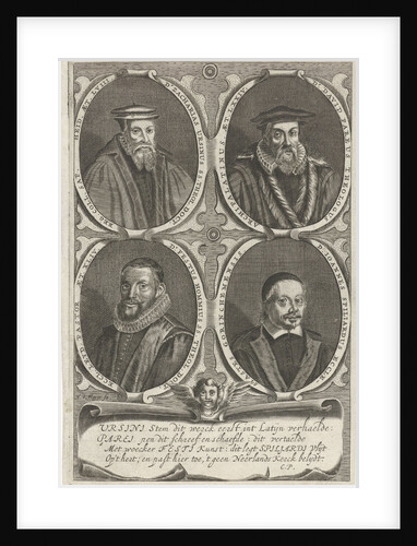 Portraits of Zacharias Ursinus by Festus Hommius and John Spiljardus