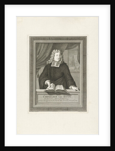 Portrait of Cornelius van Rhijn by Caspar Jacobsz. Philips