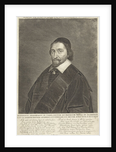 Portrait of Frederick Spanheim by Johannes Tangena