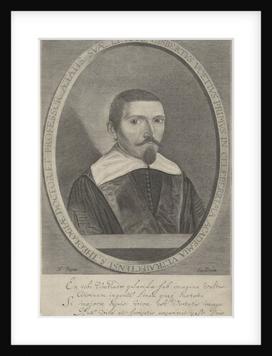 Portrait of Gijsbert Voet by Hendric Troyen