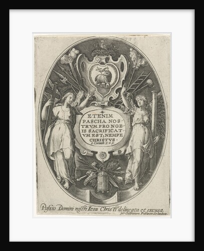 Title Post for a series with the passion of Christ by Crispijn van de Passe I