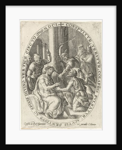 Crowning with Thorns Christ by Crispijn van de Passe I
