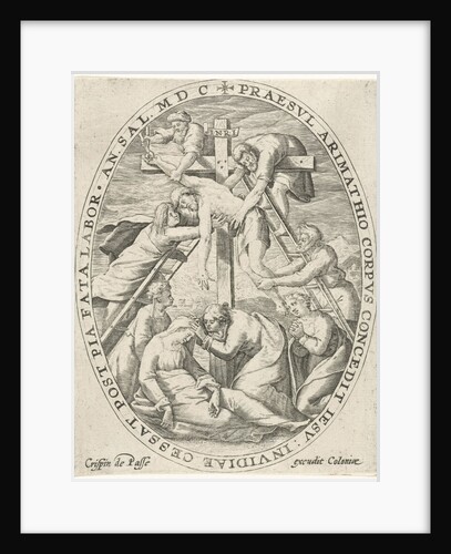 Deposition by Crispijn van de Passe I