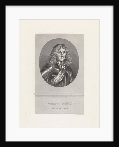 Portrait of Paulus Wirtz by Christiaan Lodewijk van Kesteren