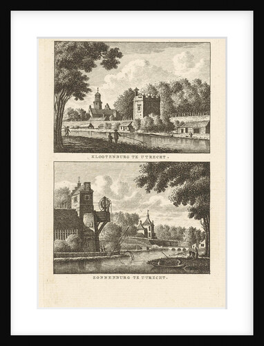 Utrecht on the strongholds Klootenburg and Zonnenburg The Netherlands by Anonymous