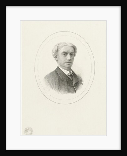 Portrait of Carel Vosmaer by Petrus Johannes Arendzen