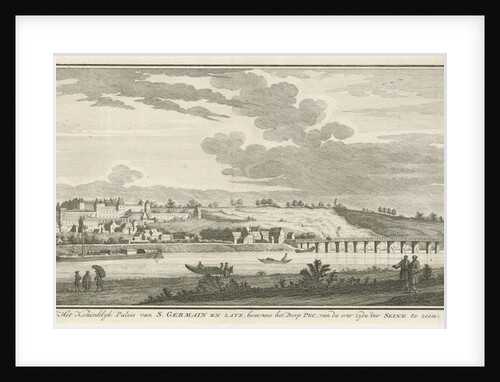 View of the Castle of Saint Germain en Laye France by Caspar Jacobsz. Philips