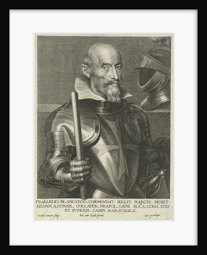 Portrait of Lelio Blancaccio by Nicolaes Lauwers
