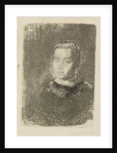 Portrait of a boy by Huib van Hove Bz