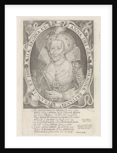 Bust Portrait of Anne of Denmark by Anonymous