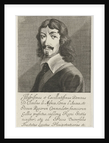 Portrait of Claudius the Mesmes by Pieter Nolpe
