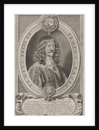 Portrait of Henri II d'Orléans by Paulus Pontius
