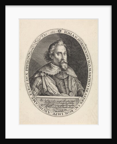 Portrait of Johann Sigismund by Caspar Ensius