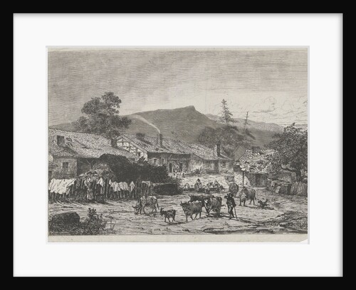 View of Mortehan by Martinus Antonius Kuytenbrouwer Jr