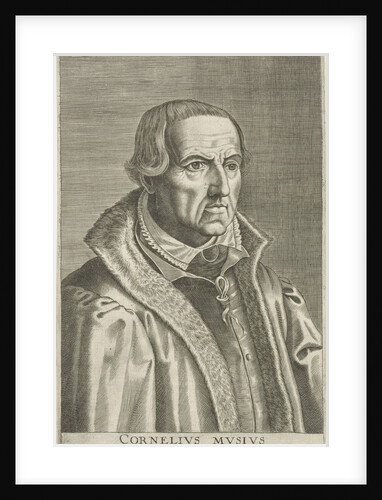 Portrait of Cornelis Musius by Adriaen Lommelin