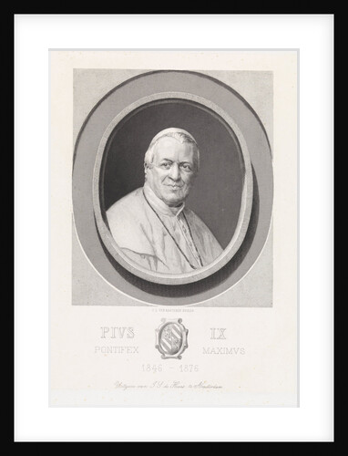 Portrait of Pope Pius IX by I.S. de Haas