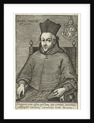 Portrait of Jean du Joncquoy at the age of 57 by Martin Baes