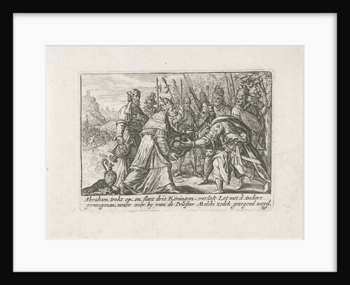 Abraham's encounter with Melchizedek by Ysack Greve