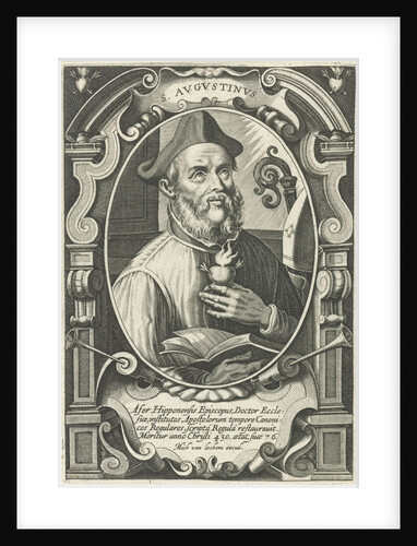 Portrait of St. Augustine by Michel van Lochom