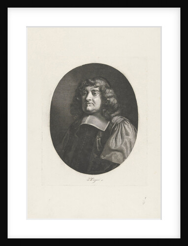 Portrait of an man by J. Kuyper