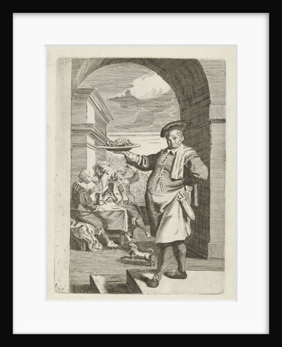 Cook at a drinking party by G.A. Karsen