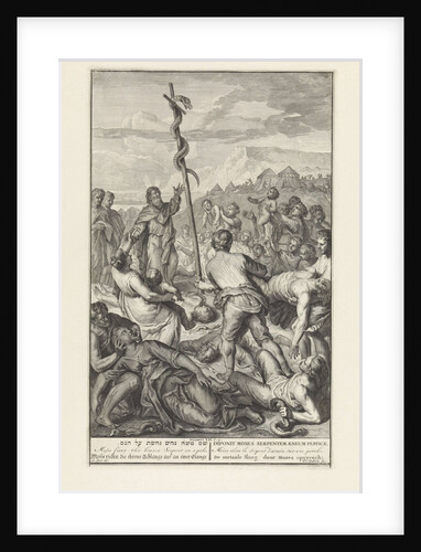 Moses and the Brazen Serpent by Cornelis Huyberts