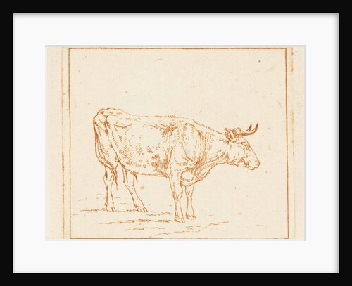 Bull standing by Ernst Willem Jan Bagelaar