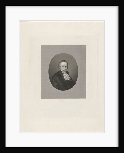 Portrait of Johannes Frederik Lodewijk Schröder by Johannes Philippus Lange