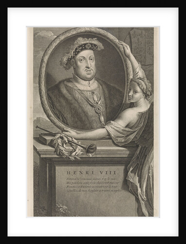Portrait of Henry VIII by Gerard Valck