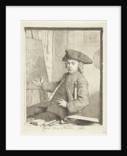 Self Portrait of Cornelis van Noorde by Cornelis van Noorde