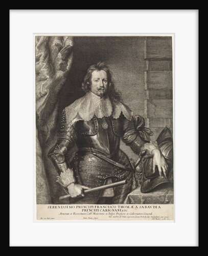Portrait of Tommaso Francesco by Prince of Savoy-Carignano