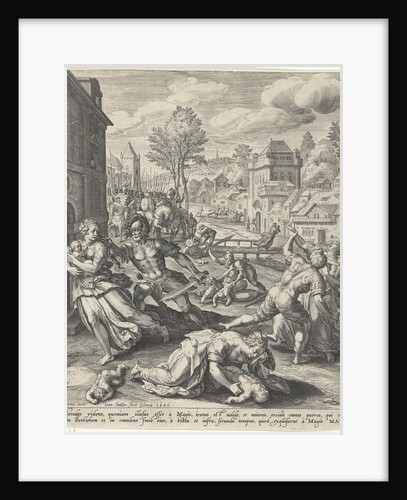 Infanticide in Bethlehem by Johann Sadeler I