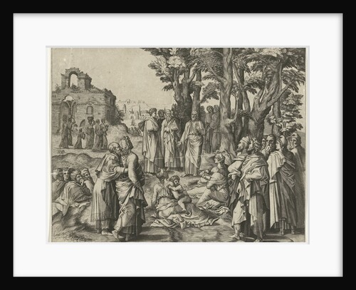 Christ tells the parable of the sower by Lambert Lombard