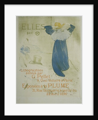 Frontispiece pour Elles by Gustave Pellet
