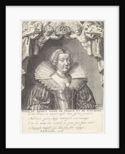 Portrait of Maria de Medici by François Langlois